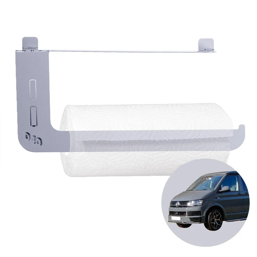 040 Parts Praktický držák na kuchyňské role pro VW T5 T6 T6.1 California - Univerzální upevňovací řešení