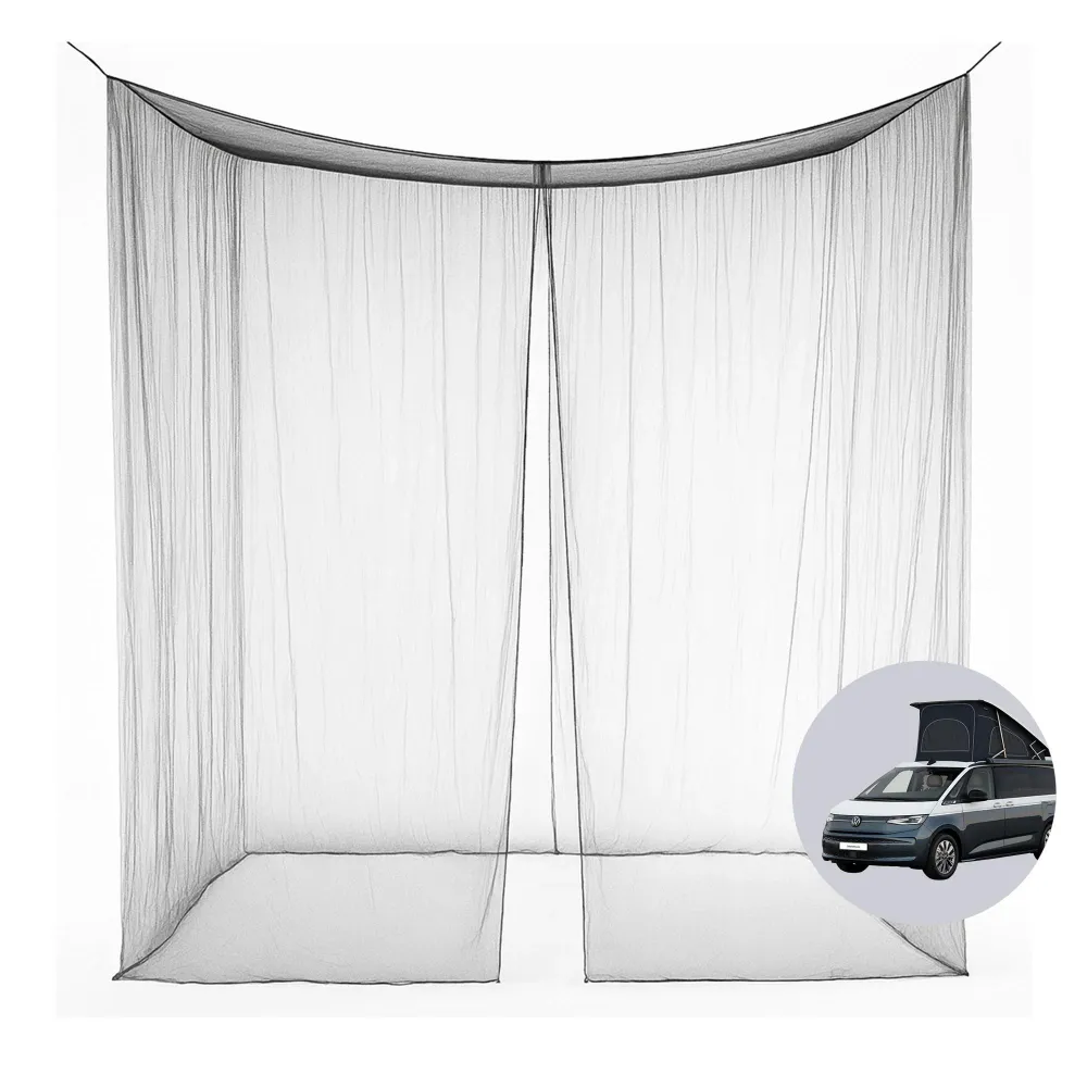 040 parts Síť proti komárům pro markýzy u obytných vozů, karavanů, vanů obytných mobilů pro VW T5 T6 T6.1 California s mar...