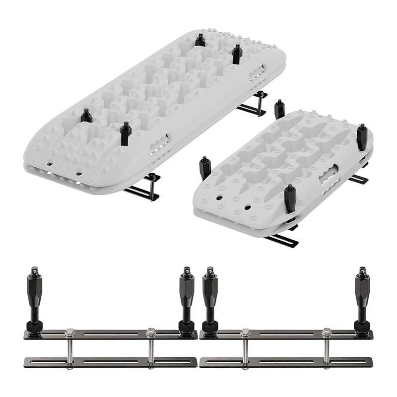 040 Parts Šroubovací držák pro nájezdové klíny pískové plechy Držák pískového plechu kompatibilní s Maxtrax mnoha dalšími...