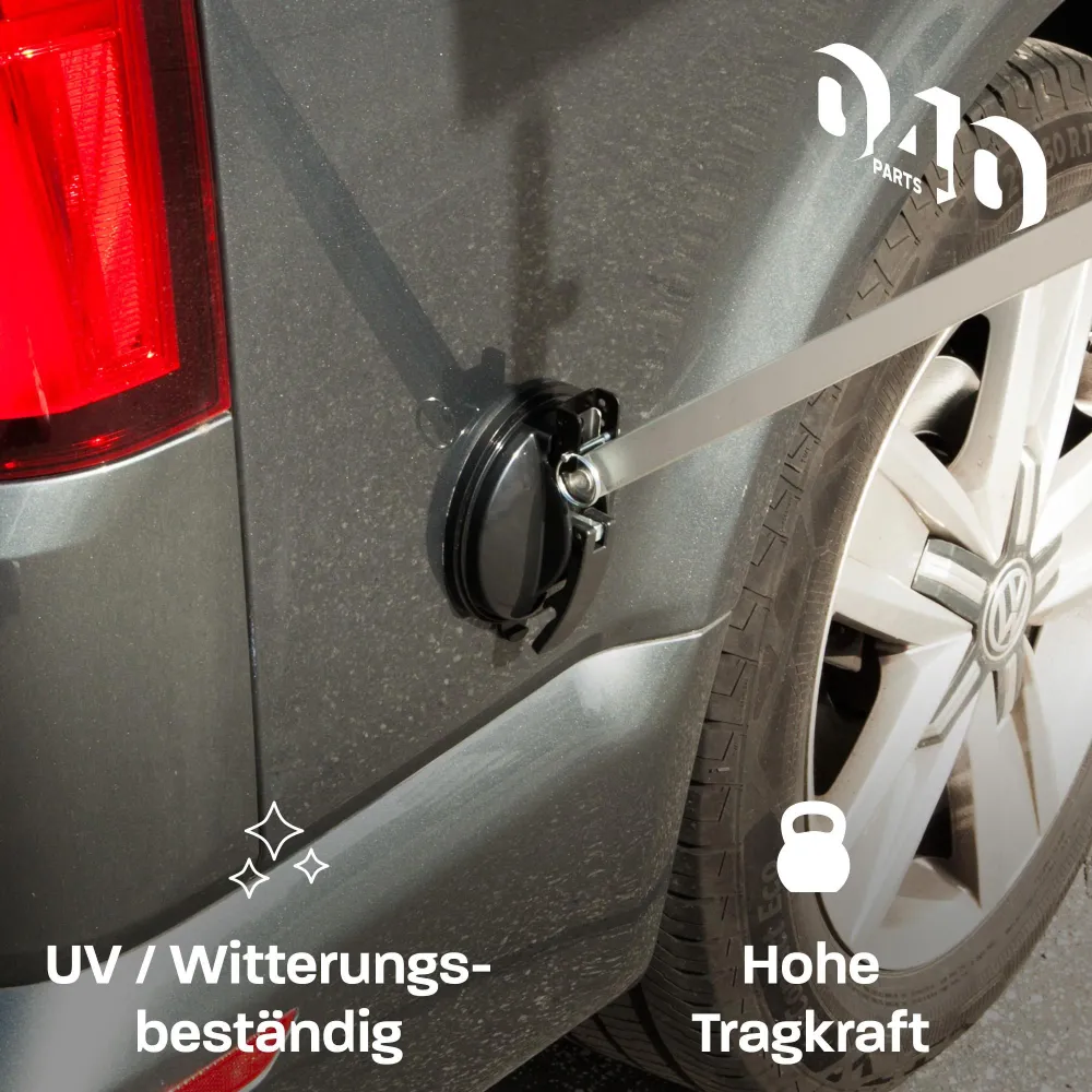 040Parts Držák markýzy se přísavkou pro Thule Fiamma Dometic markýzy kompatibilní s VW T7 T6.1 T6 T5 - Sada 2 ks