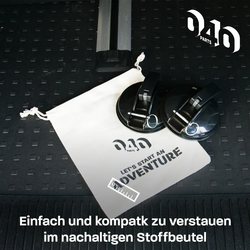 040Parts Držák markýzy se přísavkou pro Thule Fiamma Dometic markýzy kompatibilní s VW T7 T6.1 T6 T5 - Sada 2 ks