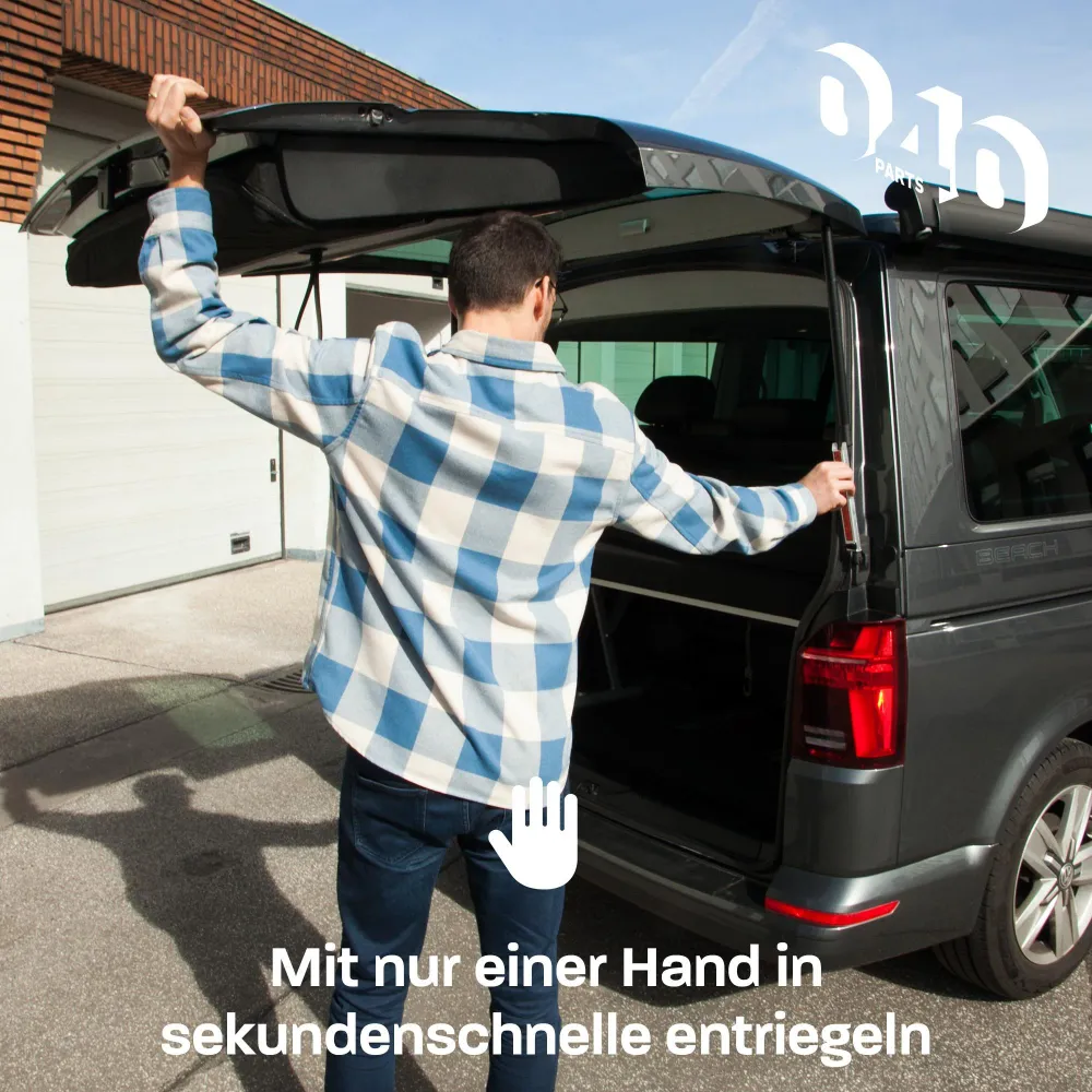 040Parts Držák zadních dveří kompatibilní pro VW Transporter nebo Multivan