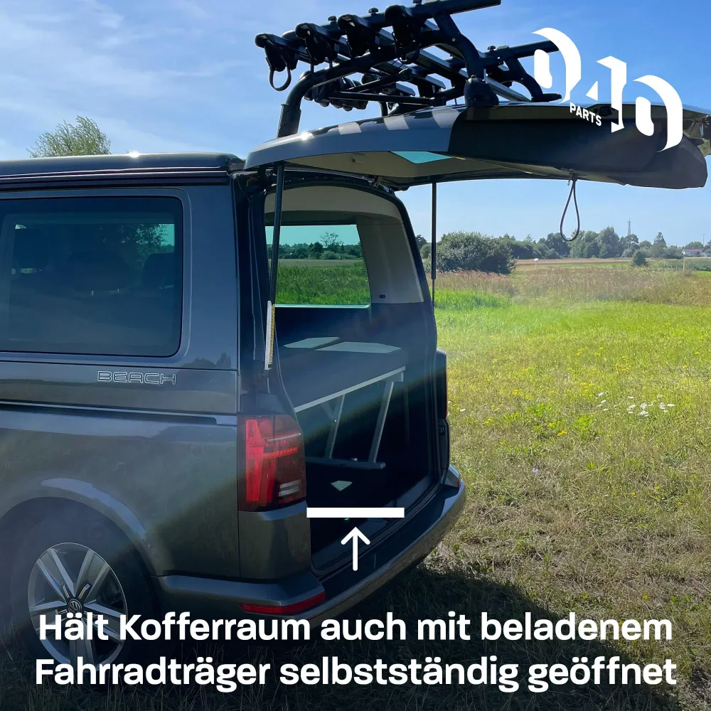 040Parts Heckklappenaufsteller BREIT kompatibilní pro VW T5, T6, T7 Transporter příslušenství nebo Multivan příslušenství...