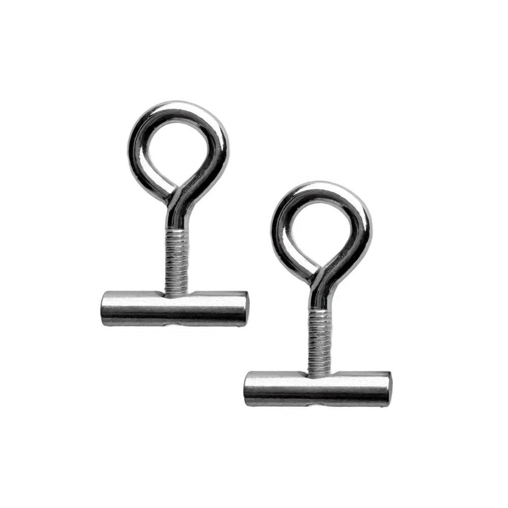 040parts Kederstopper Set 8mm s očkem 20mm šířka M5 závit Kederstein pro markýzy, obytné vozy Caravan Van