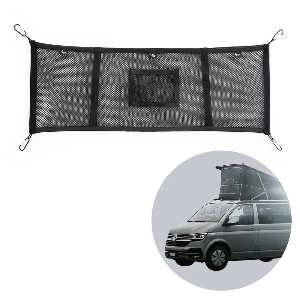 040Parts Síťovina Kombinovaná síť pro úschovu na střešní stan do interiéru kompatibilní s VW T5 T6 T6.1 T7 California