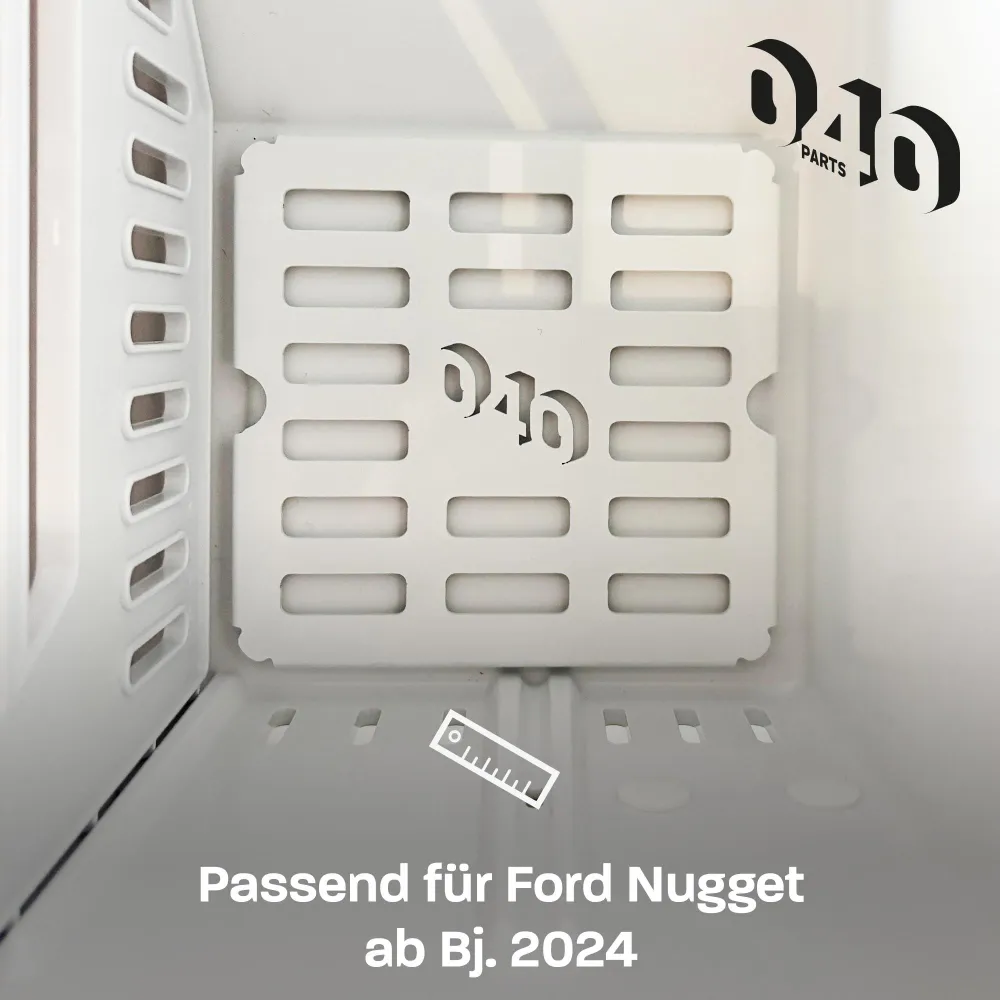 040parts Vložná deska malá pro Ford Nugget od r.v. 24 zabraňuje kondenzaci Chladicí box vložka