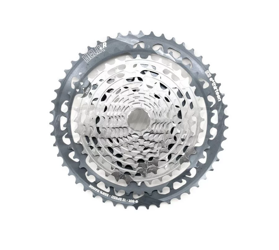12V E-THIRTEEN Helix Race Gravel Cassette Grey