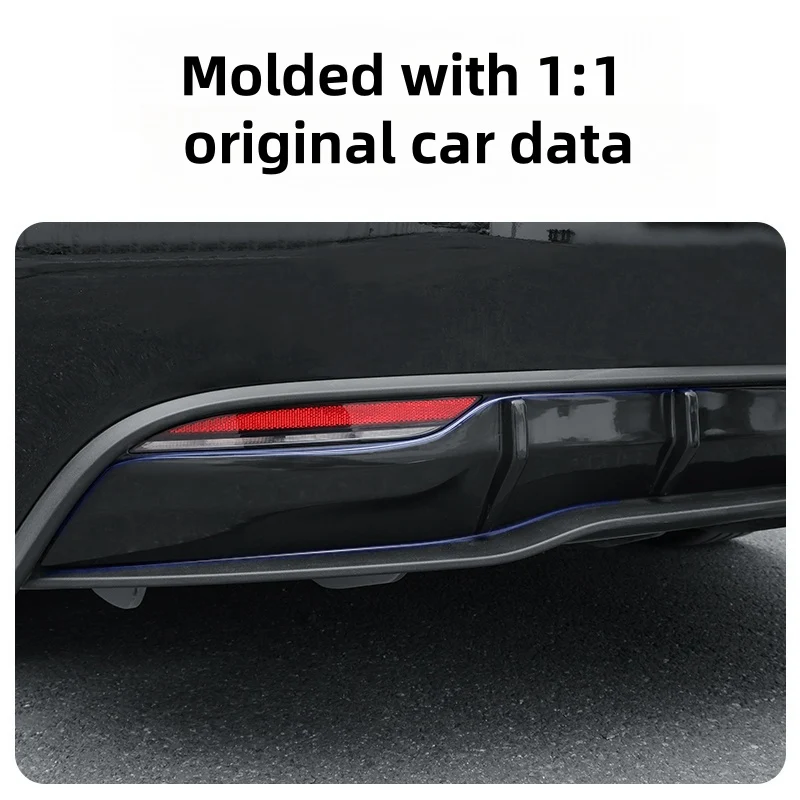 ABS ABS Ochrana nárazníku odolný stylový pro 2024 2025 Model 3 Highland