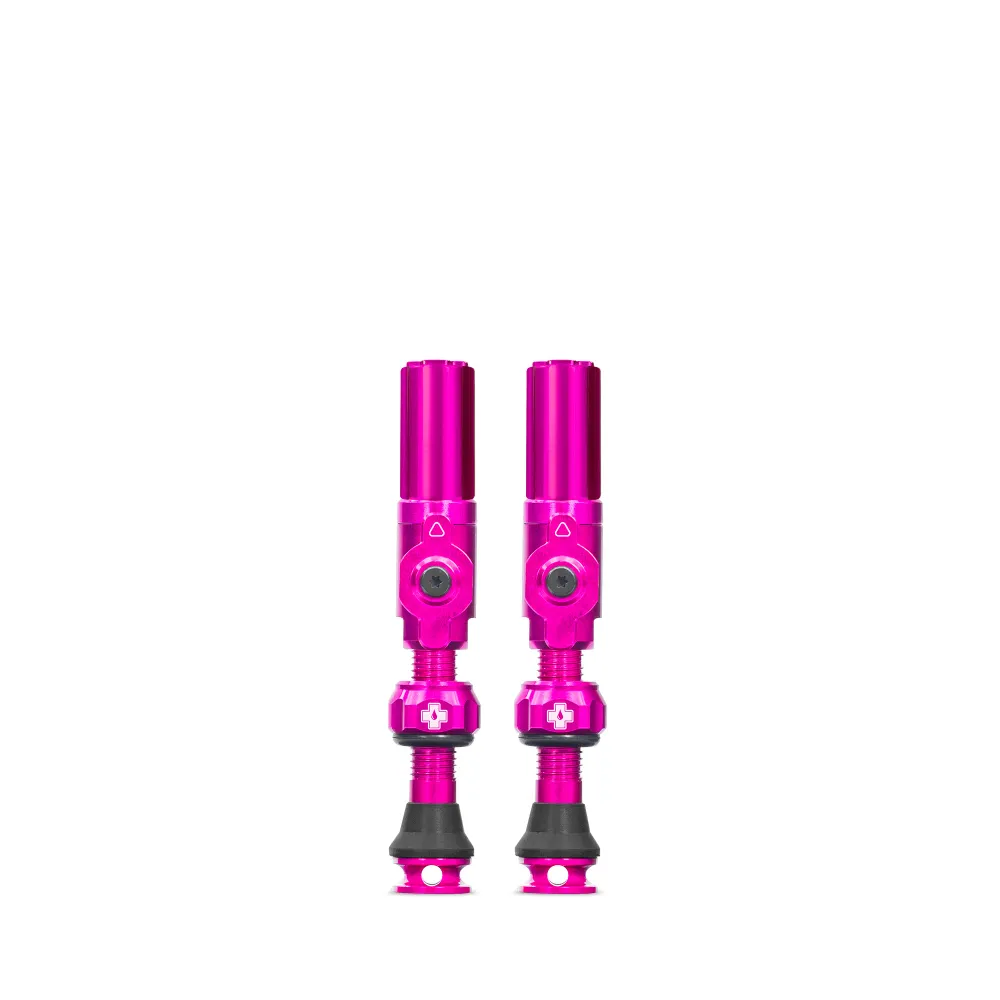 Bezdušové ventilky MUC-OFF Big Bore Hybrid (Schrader) Medium Pink