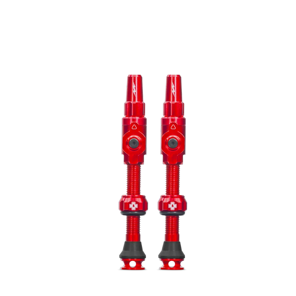 Bezdušové ventilky MUC-OFF Big Bore Lite (Presta) velké červené