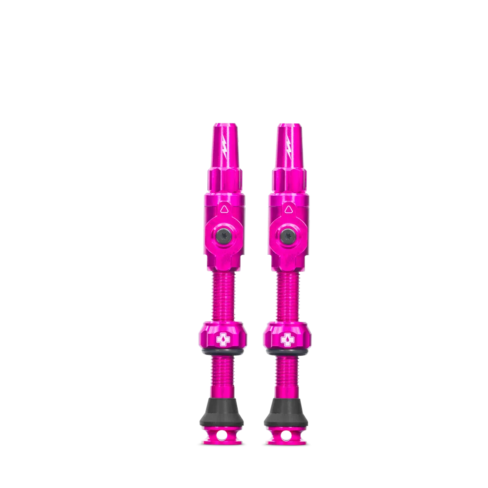 Bezdušové ventilky MUC-OFF Big Bore Lite (Presta) Large Pink