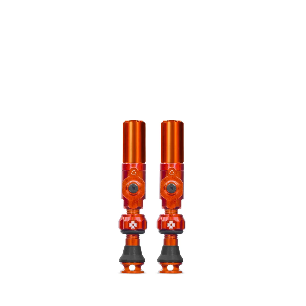 Bezdušové ventily MUC-OFF Big Bore Hybrid (Schrader) Small Orange
