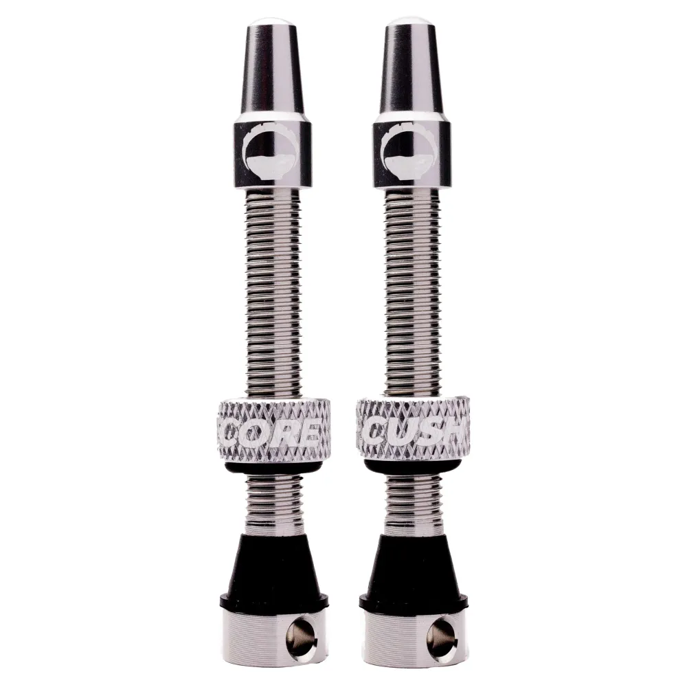 Pár bezdušových ventilků CUSHCORE 44 mm Silver