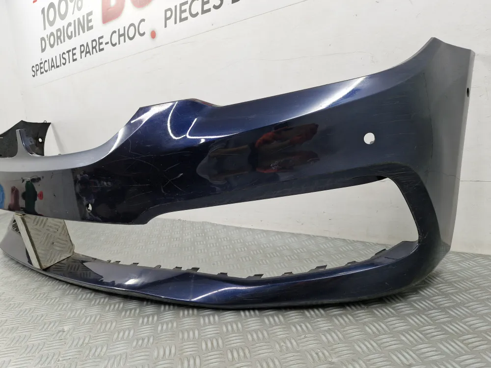 Přední nárazník BMW Série 5 G30 / G31 Fáze 1 (od 12/2016) – Originální použitý díl s radary Park Assist
