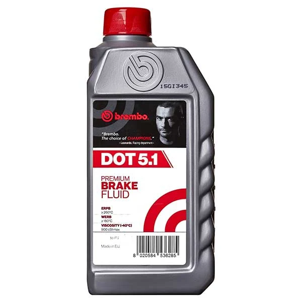 BREMBO Premium brzdová kapalina DOT 5.1 – 500 ml