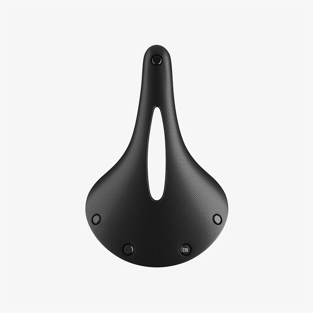 BROOKS CAMBIUM C19 ŘEZBOVANÉ sedlo černé