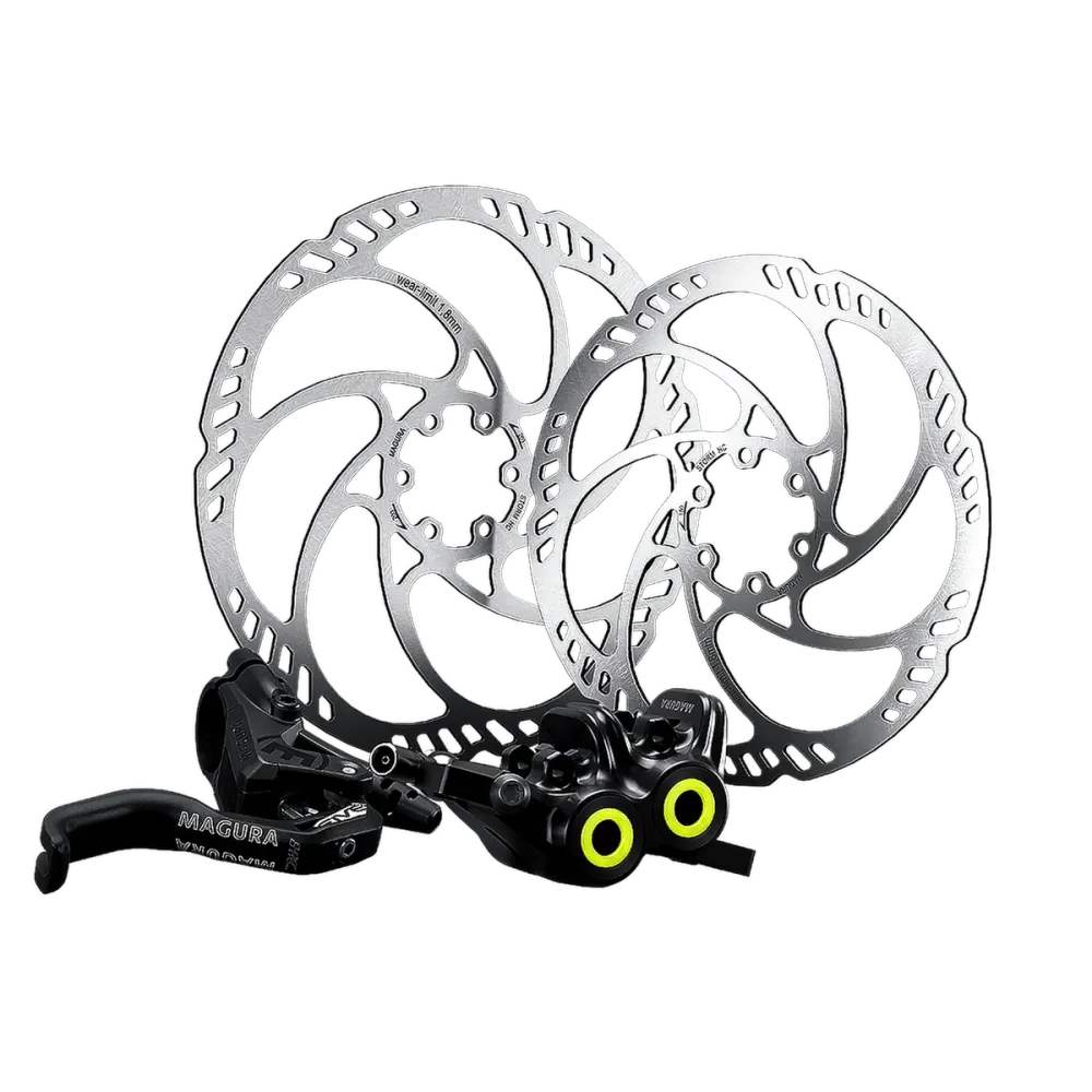 Pár brzd MAGURA MT5 PRO s kotouči Storm HC 203/180 mm