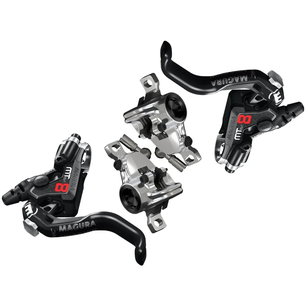 Pár brzd MAGURA MT8 PRO Discless Black/Silver