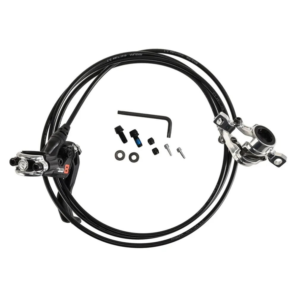 Pár brzd MAGURA MT8 PRO Discless Black/Silver