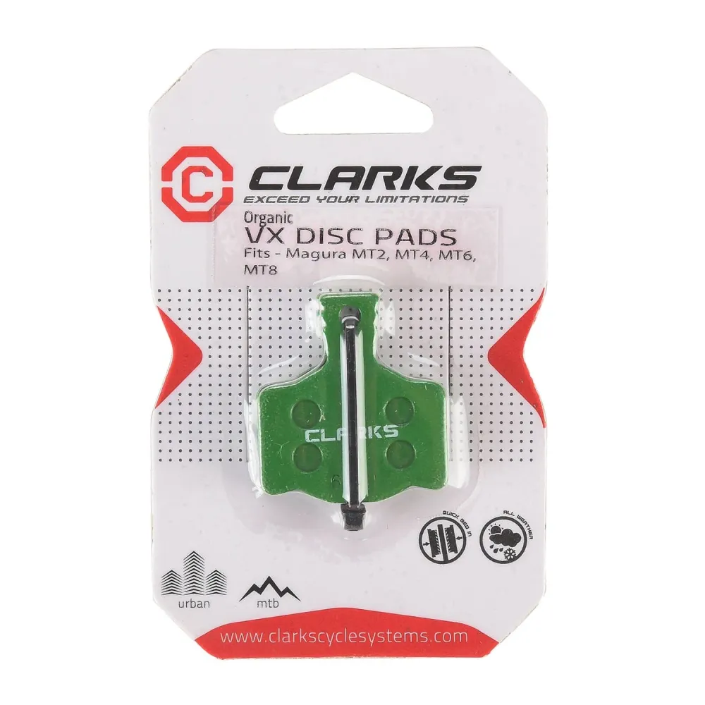 Brzdové destičky CLARKS Magura MT2 MT4 MT6 MT8 Organic