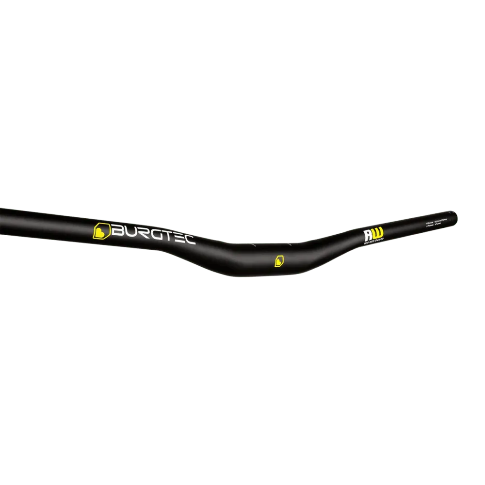 BURGTEC RIDE WIDE ENDURO Rise 22,5 mm 800 mm Černá řídítka
