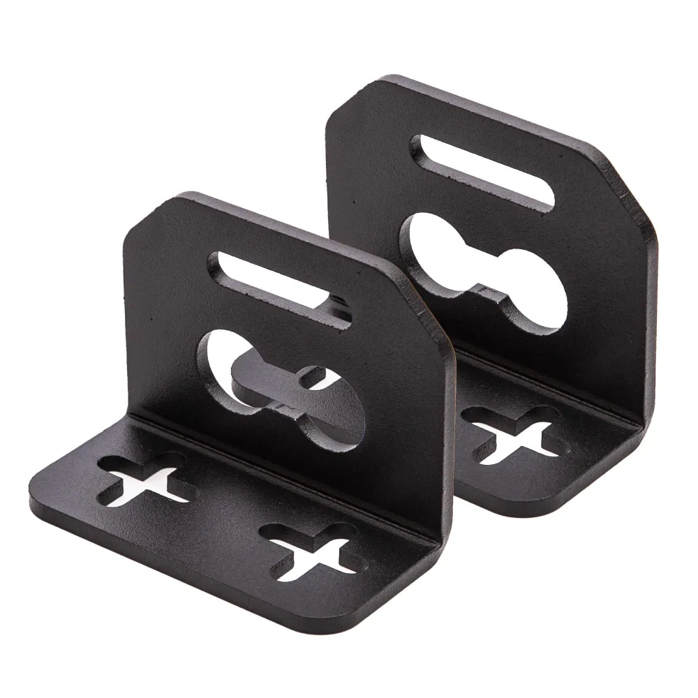 B-Ware: 040 Parts 2er Set Aluminium Kofferhalterung (Mittelstück) pro Molleboard - Univerzálně použitelné, práškově lakova...