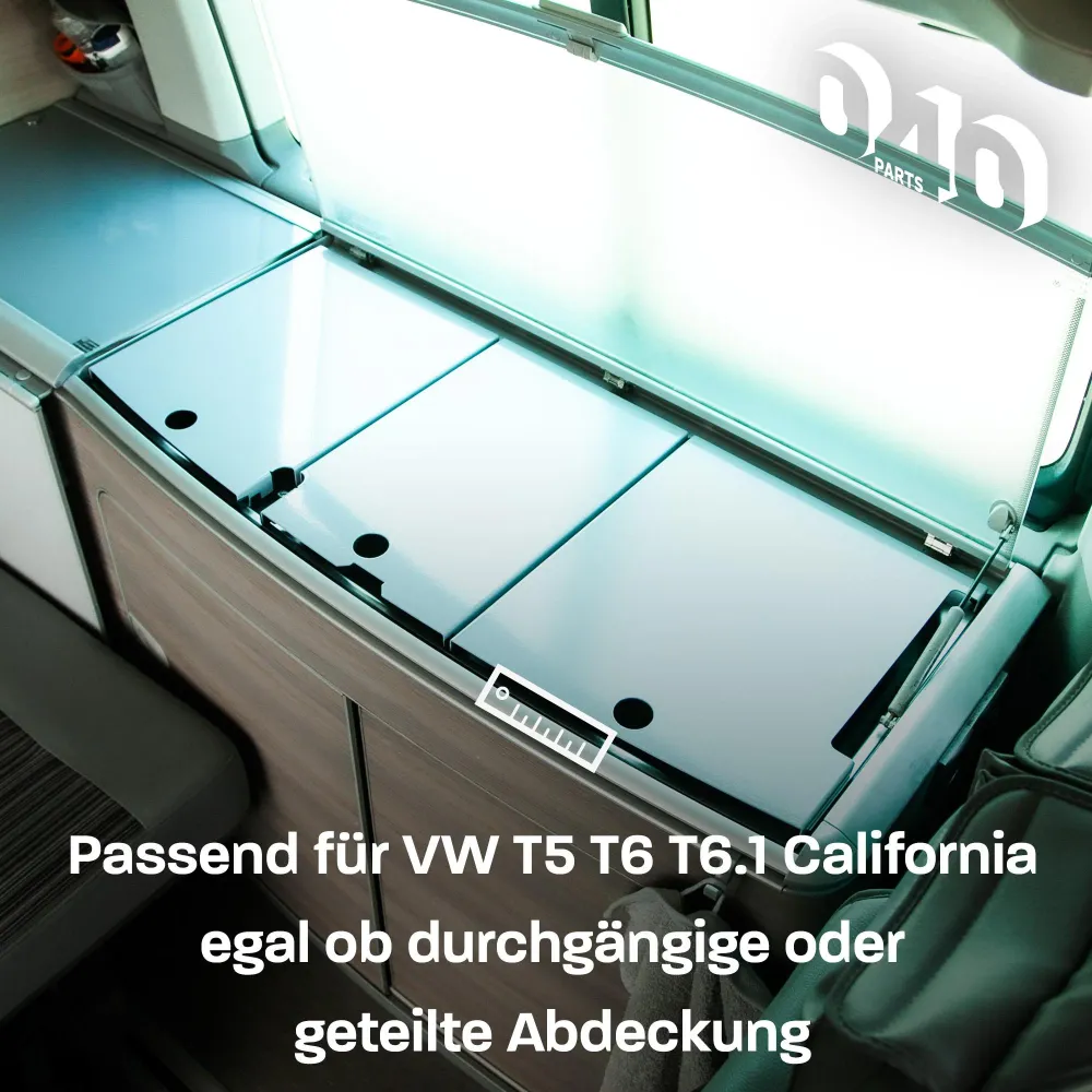 B-Ware: 040 parts Herdeinlagen mitte pro VW T5 T6 T6.1 California přesně na míru