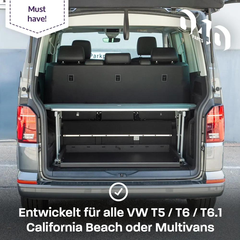 B-Ware: 040 parts Jednoruční zásuvka zadní části 800mm pro T5 T6 T6.1 California Beach nebo pro Multivany Zadní box Zavaza...