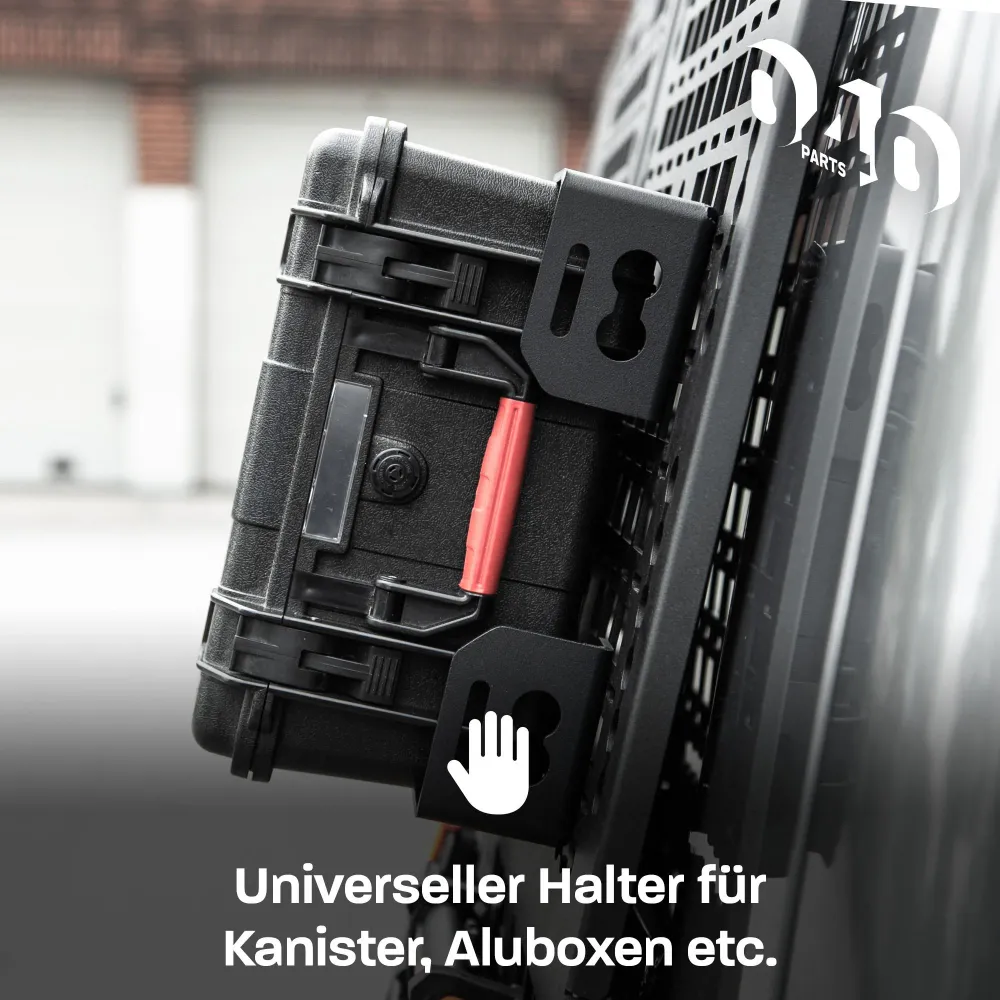 B-Ware: 040 Parts jednotlivé hliníkové držáky kufru (roh) pro Molleboard - Univerzálně použitelné, práškově lakované, pro...