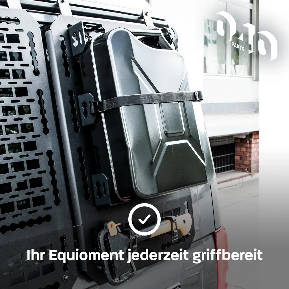 B-Ware: 040 Parts jednotlivé hliníkové držáky kufru (roh) pro Molleboard - Univerzálně použitelné, práškově lakované, pro...