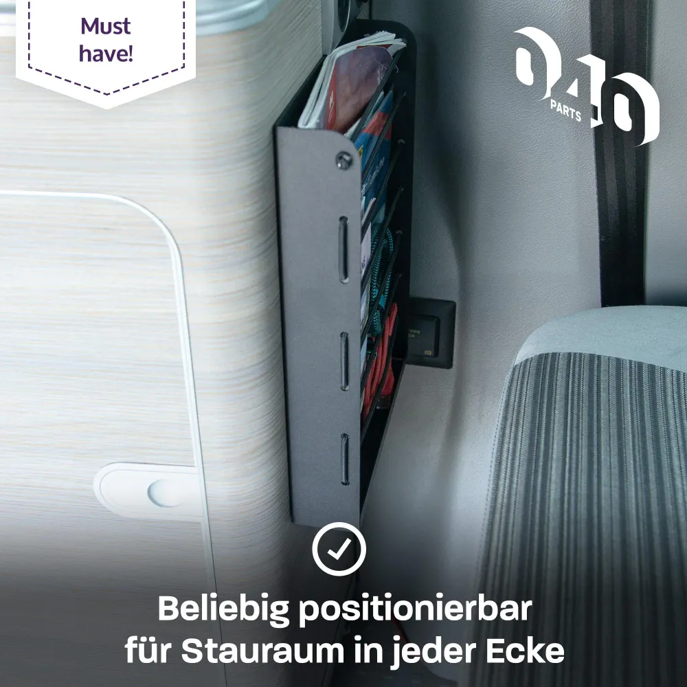B-Ware: 040 parts Úložný skříň Regál pro VW T7 T5 T6 T6.1 California 30 x 15 cm nebo Van Camper Obytný vůz Karavan Kuchyně