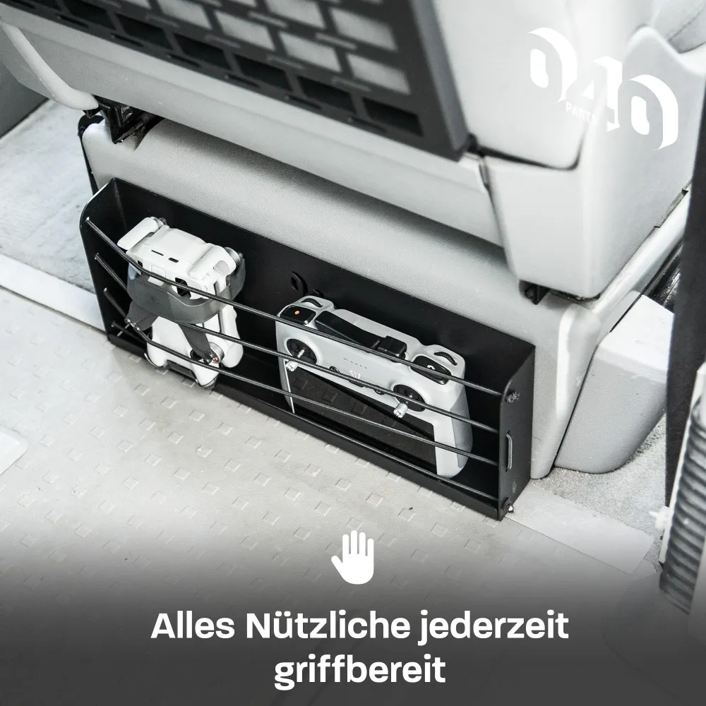 B-Ware: 040 parts Úložná skříňka Regál pro VW T7 T5 T6 T6.1 California 38 x 15 cm nebo Van Camper Obytný vůz Karavan Kuchyň