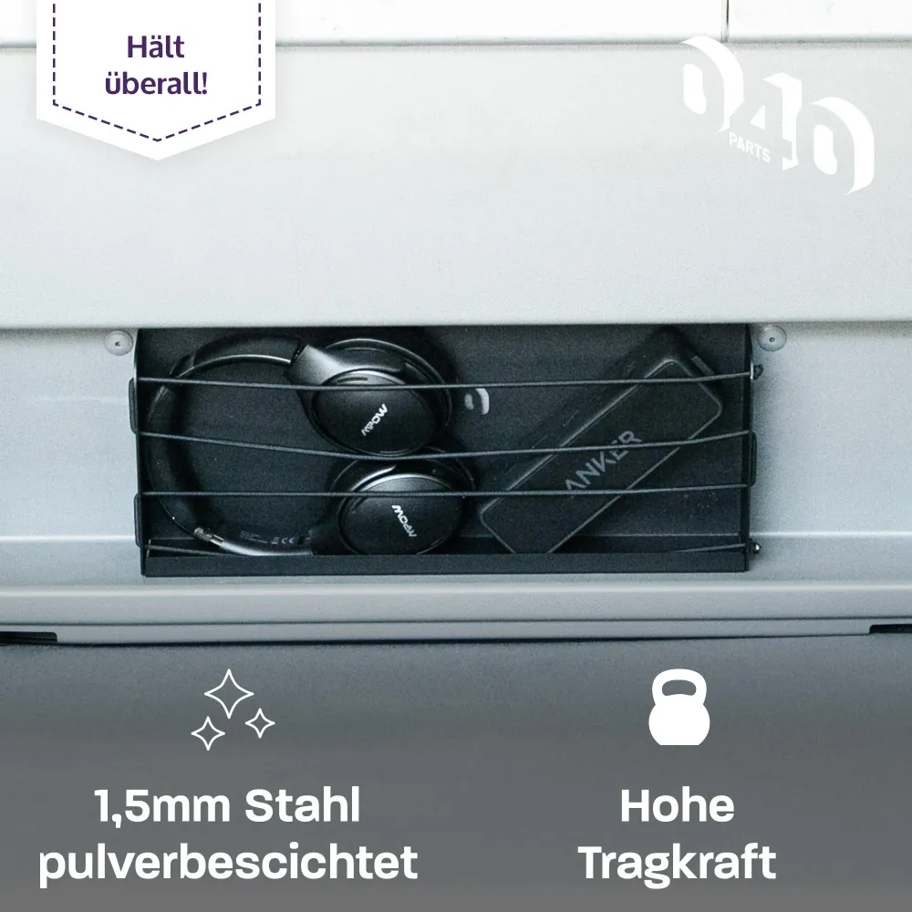 B-Ware: 040 parts Úložná skříňka Regál pro VW T7 T5 T6 T6.1 California 38 x 15 cm nebo Van Camper Obytný vůz Karavan Kuchyň