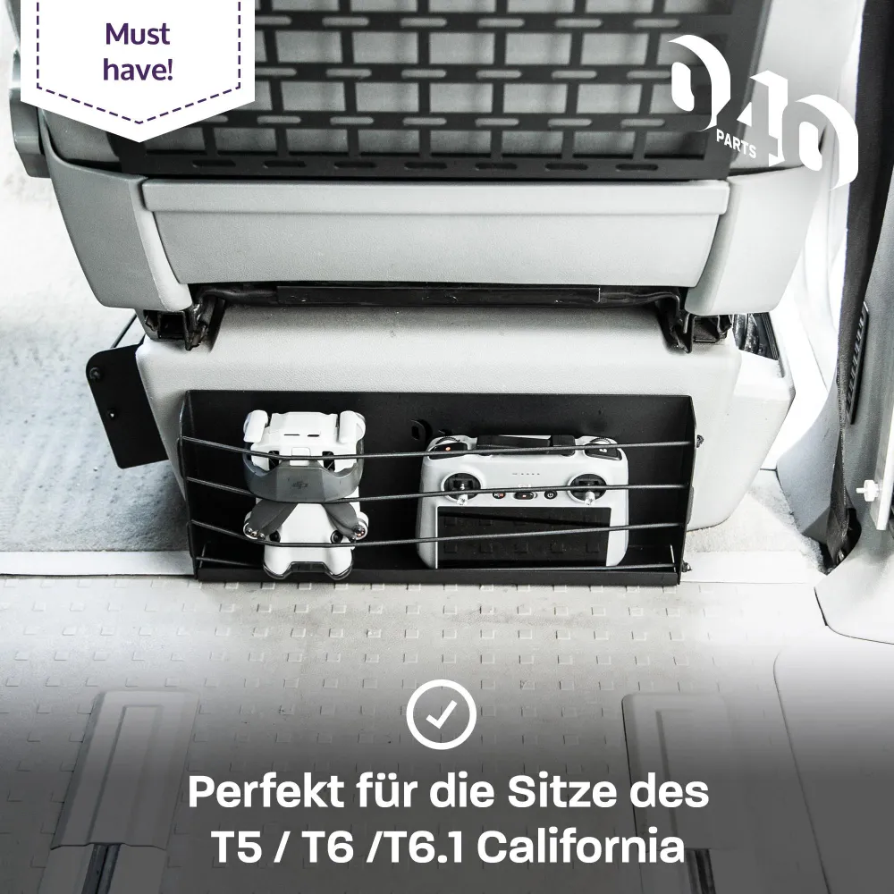 B-Ware: 040 parts Úložná skříňka Regál pro VW T7 T5 T6 T6.1 California 38 x 15 cm nebo Van Camper Obytný vůz Karavan Kuchyň