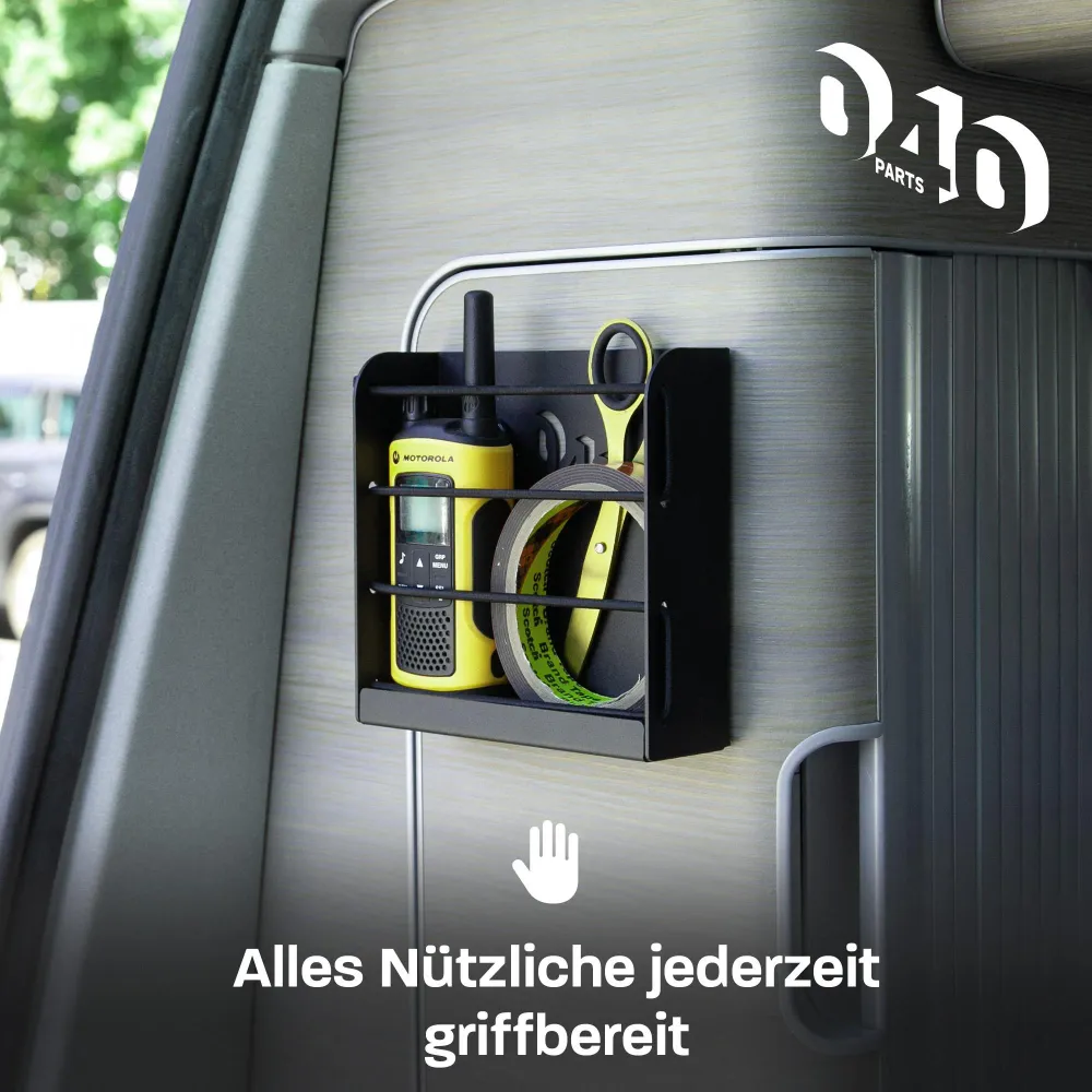 B-Ware: 040 parts Úložná skříňka Regál pro VW T7 T5 T6 T6.1 California 15 x 15 cm nebo Van Camper Obytný vůz Karavan Kuchyně