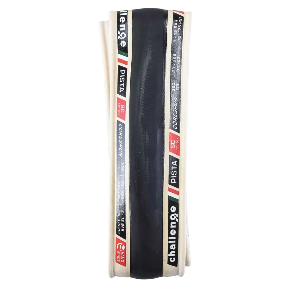 CHALLENGE OPEN PISTA SC 700x23c TubeType White pneumatika