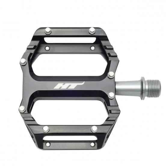 HT COMPONENTS AR09 Ploché pedály černé