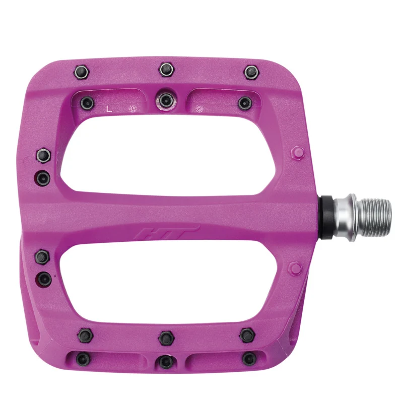 HT Components NANO-P Ploché pedály PA03A Violet