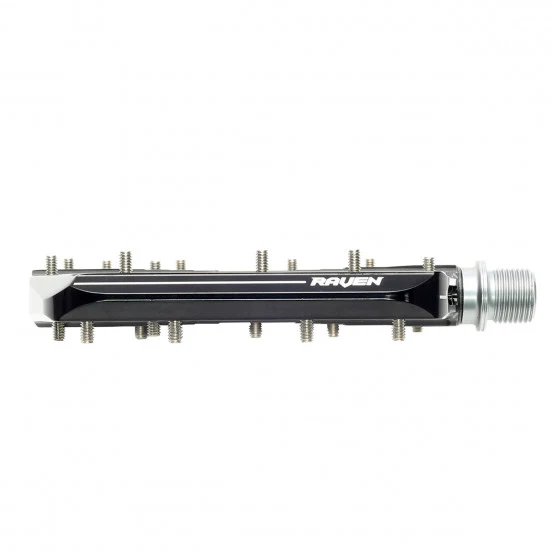 HT COMPONENTS RAVEN ANS 12 ploché pedály černé