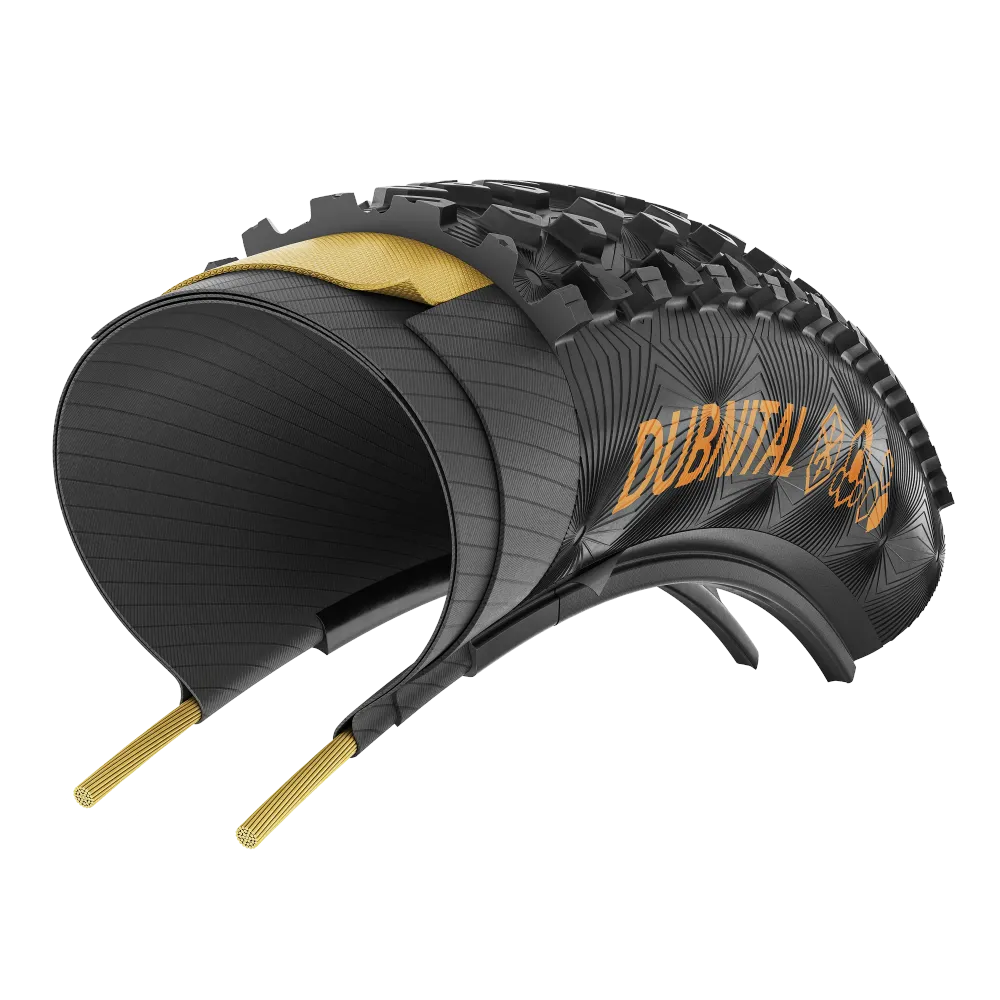 CONTINENTAL DUBNITAL Trail Rapid 29x2.40 Tubeless Ready Soft Brown pneumatika