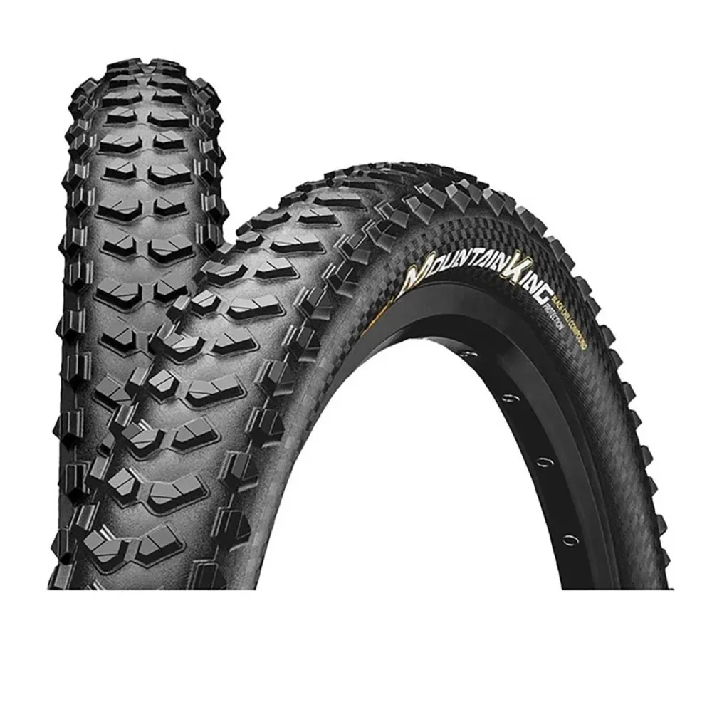 CONTINENTAL MOUNTAIN KING 27.5x2.60 ShieldWall Tubeless Ready Soft Black pneumatika
