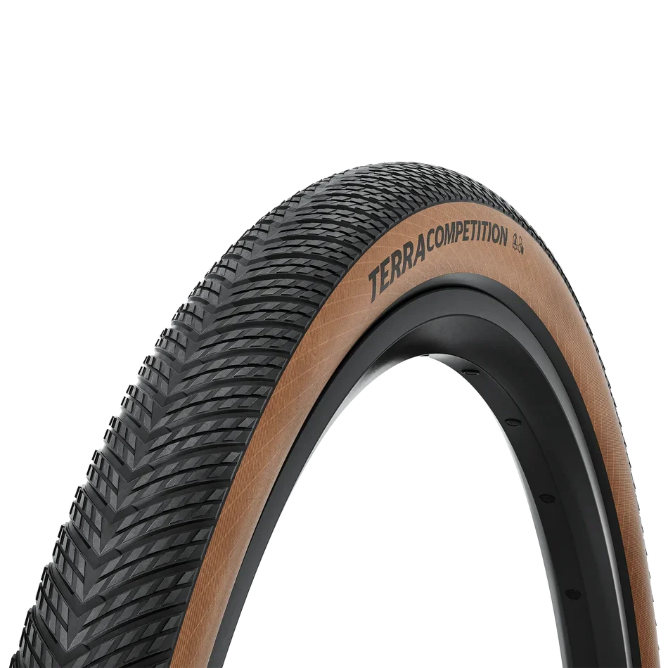CONTINENTAL TERRA COMPETITION TRAIL GRIP 700x40c Tubeless Ready Hnědá pneumatika