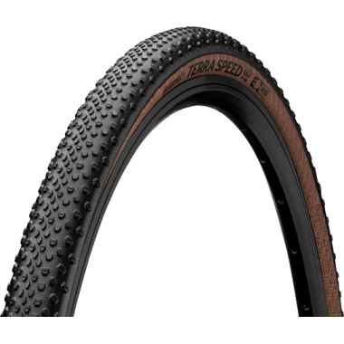 CONTINENTAL TERRA SPEED PROTECTION 700x40c Tubeless Ready Hnědá pneumatika