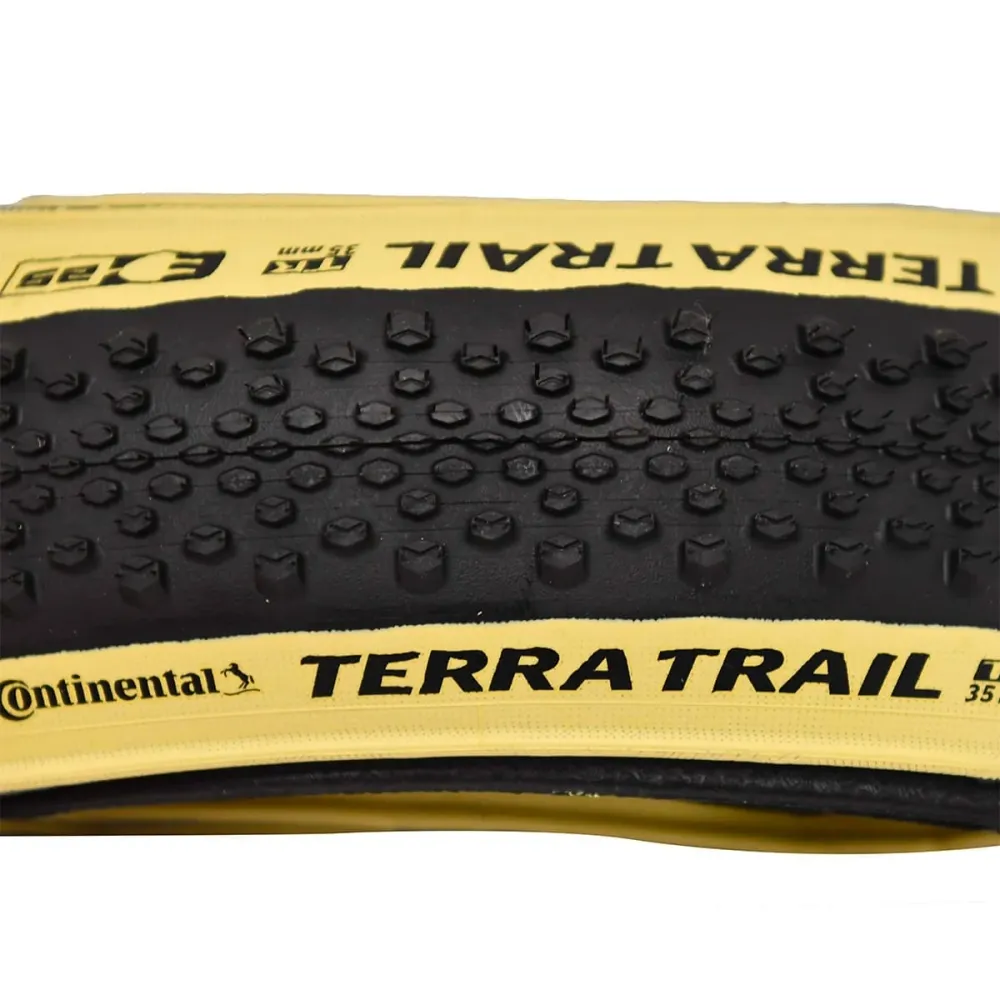 CONTINENTAL TERRA TRAIL SHIELDWALL SKIN 700x35c Bezdušová pneumatika béžová