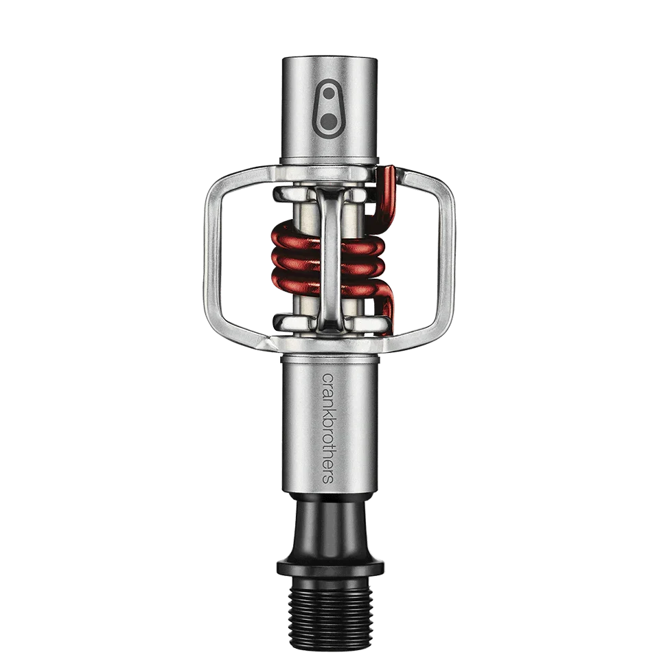 CRANKBROTHERS EGG BEATER 1 pedály stříbrná/červená
