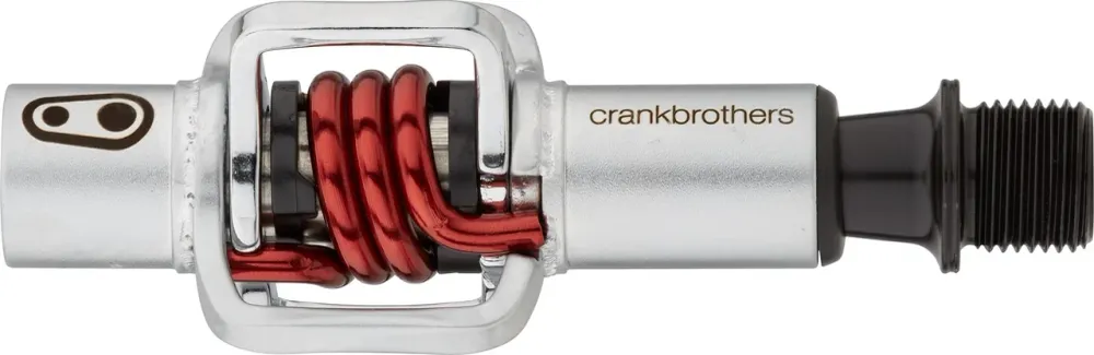 CRANKBROTHERS EGG BEATER 1 pedály stříbrná/červená