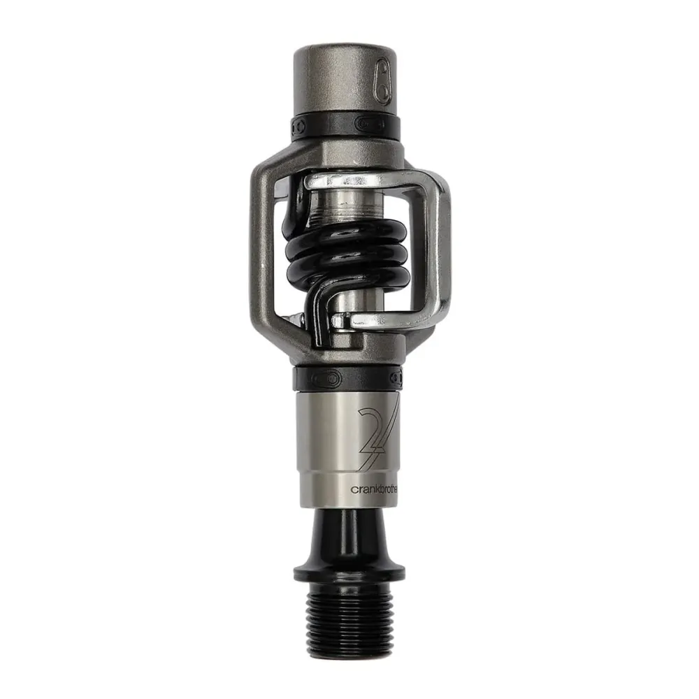 CRANKBROTHERS EGG BEATER 2 Stříbrné / černé pedály