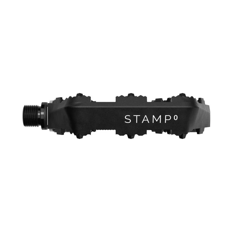 CRANKBROTHERS STAMP 0 široké ploché pedály černé