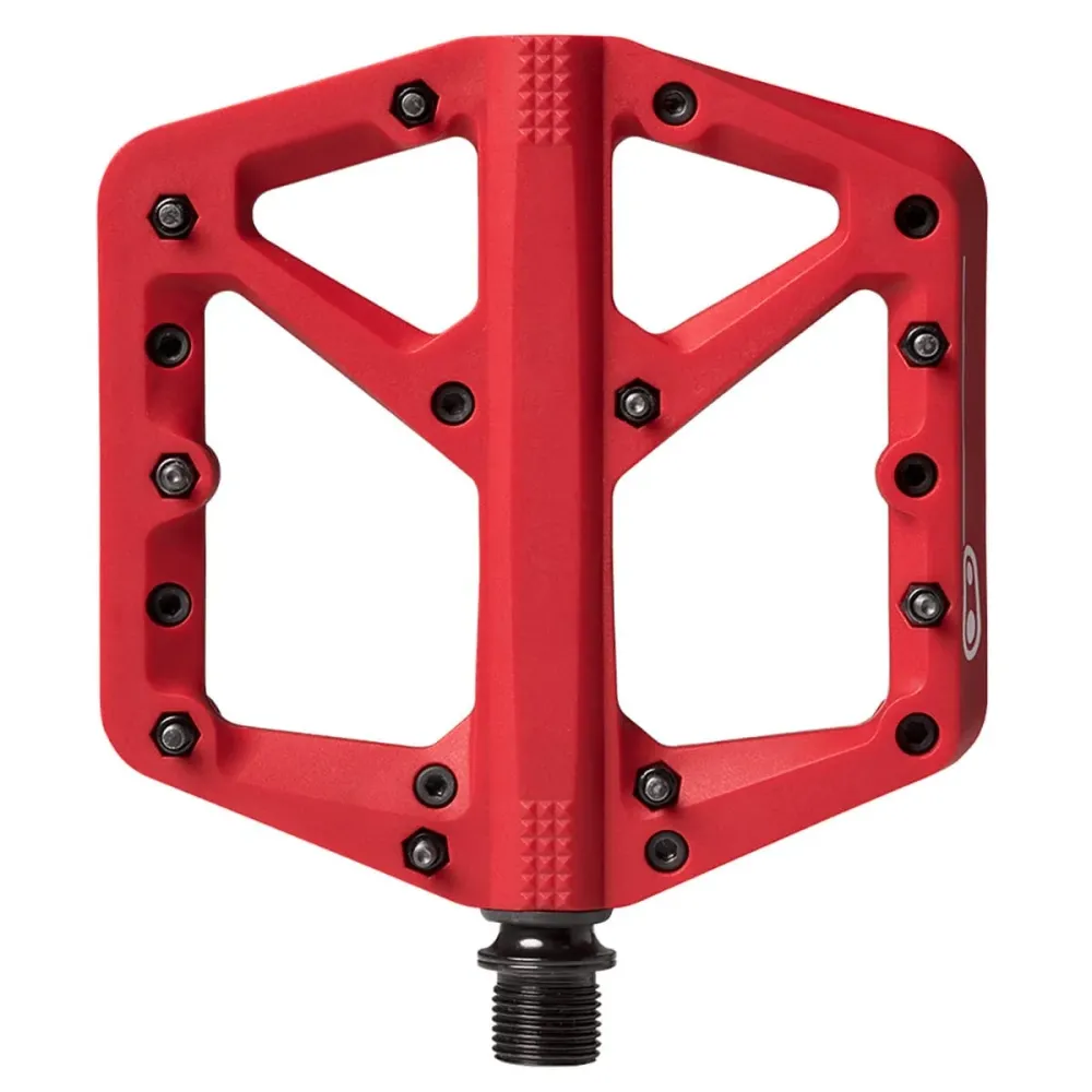 CRANKBROTHERS STAMP 1 Malé ploché pedály Červené