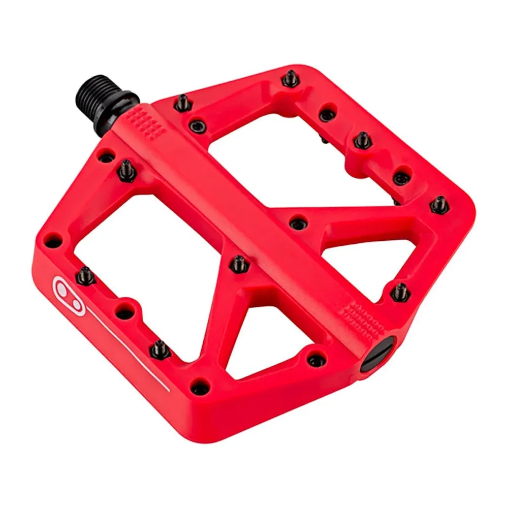 CRANKBROTHERS STAMP 1 Malé ploché pedály Červené